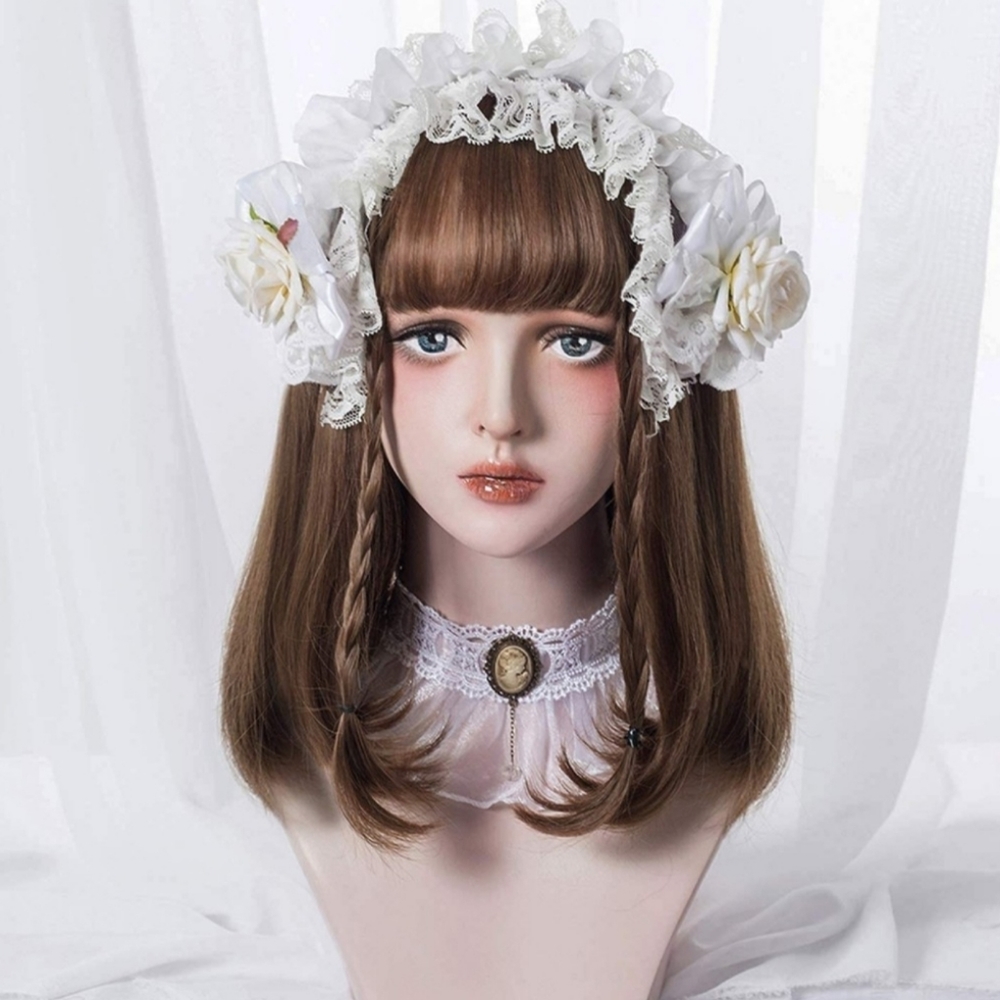 Brown Lolita wig